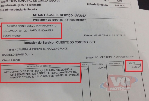 Nota Fiscal Avulsa