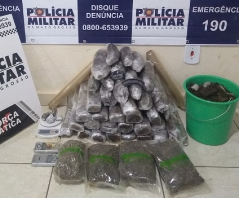 maconha presa